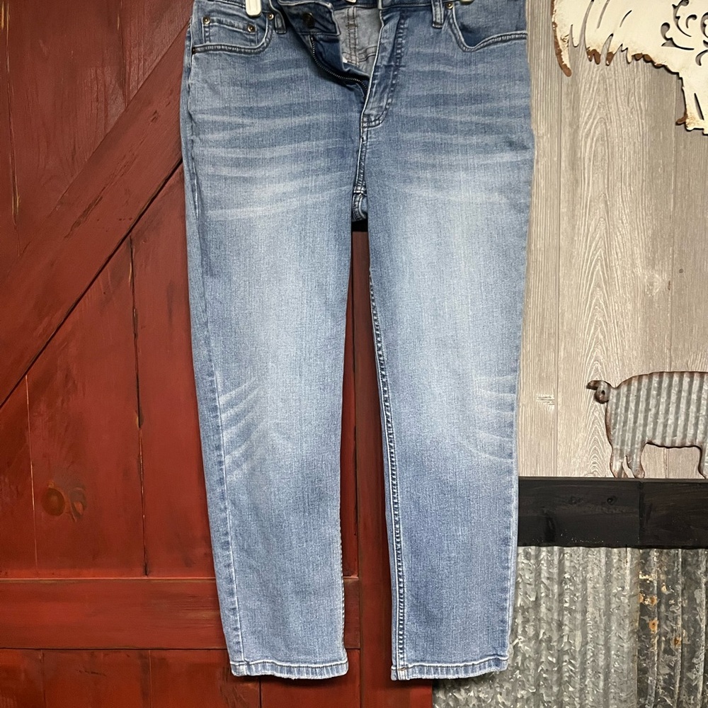 Candace Cameron Bure Light Blue Ankle Jeans